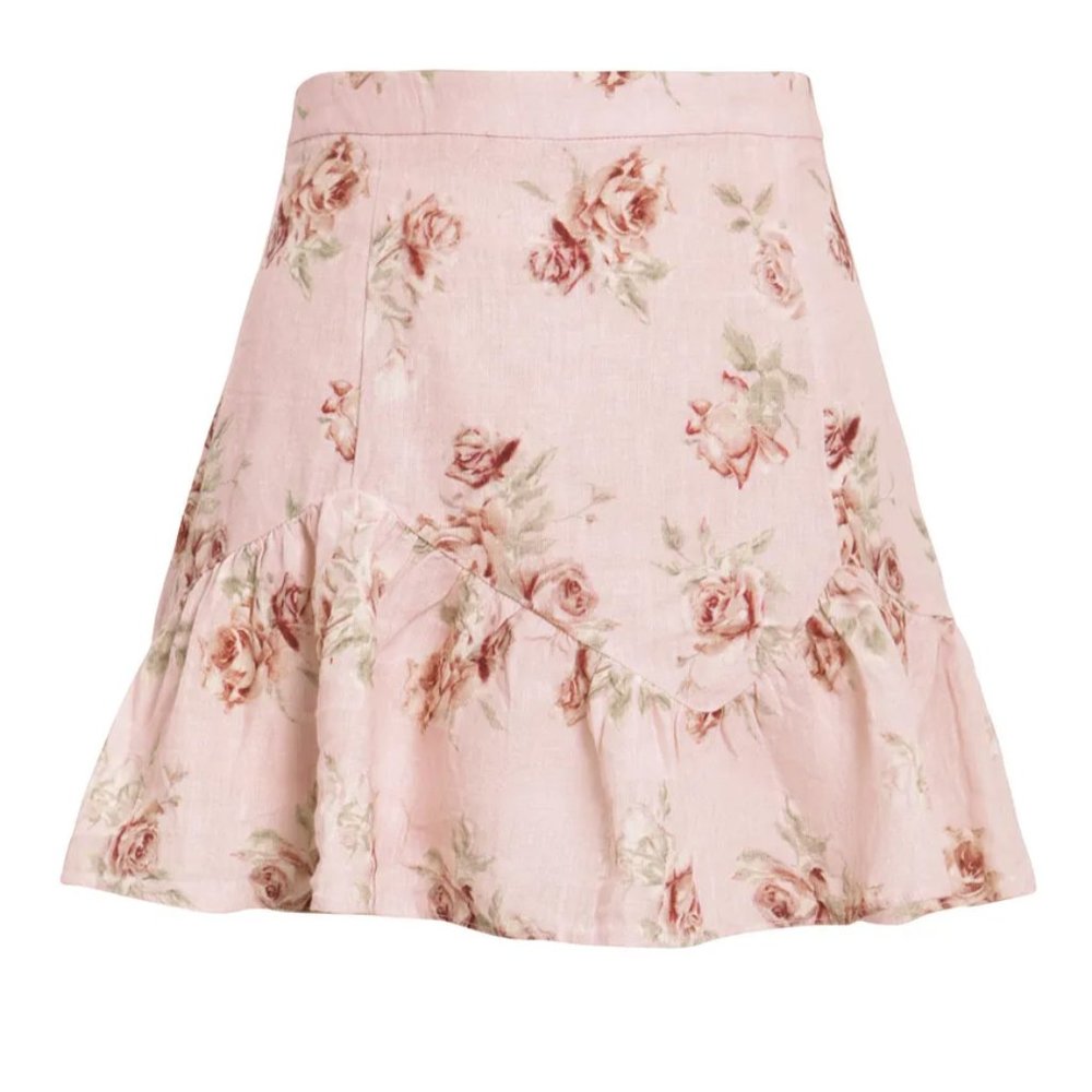 LOVESHACKFANCY ELIZA MINI SKIRT